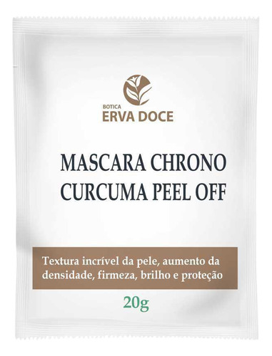 Mascara Chrono Curcuma Peel Off 20g