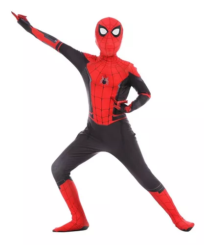 Disfraz Spiderman Niño Hombre Araña Ajustable Amazing