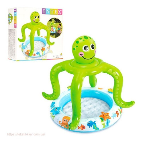 Intex Piscina Bebés De Sombra De Pulpo 1.02m   Niños 57115