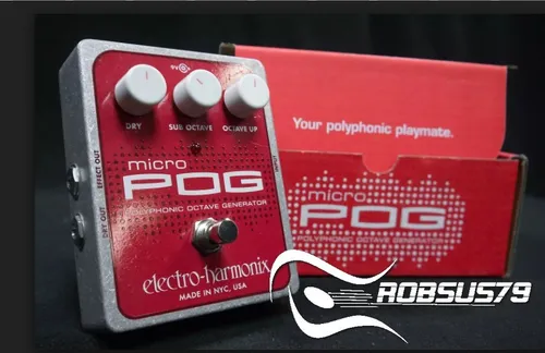 Pedal de Efeito Para Guitarra Electro-Harmonix Micro Pog