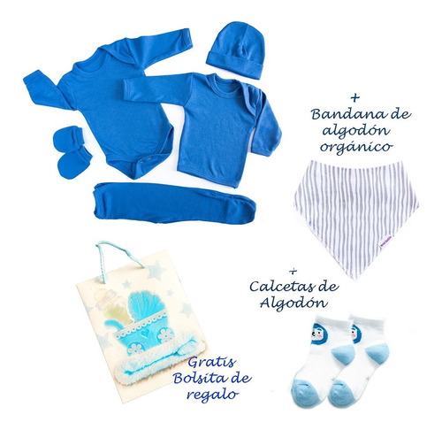 Kit Ajuar De Bebé Recién Nacido. Regalo Babyshower