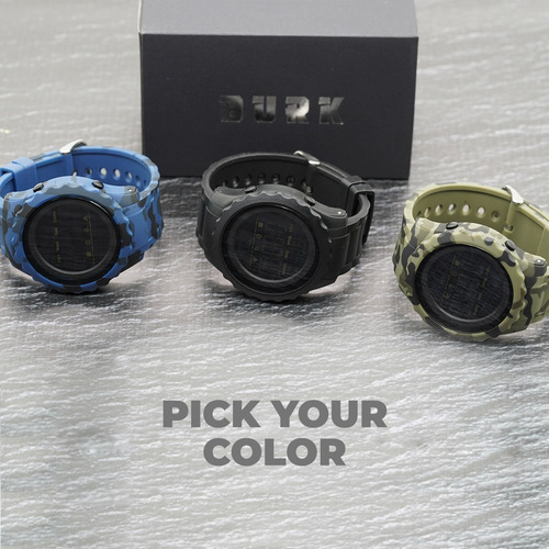 Imagen 8 de 10 de Reloj Deportivo Burk 1624 Cronometro Alarma Luz Digital !