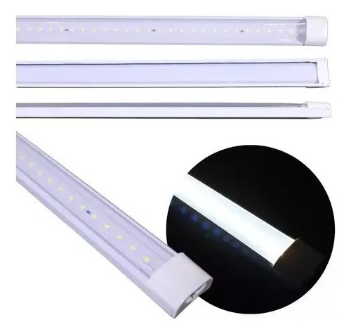 10 Lamparas Regletas Led 14w 72 Leds 580mm 750 Lumenes