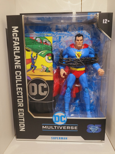 Mcfarlane - Dc Multiverse - Superman (action Comics #1) 7in (Usado)