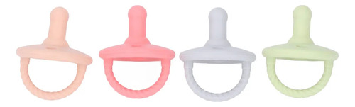 Chupete Infantil De Silicona Con Textura De Piel Similar Al