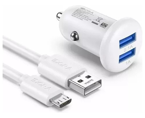 Cargador Para Auto Micro Usb 10.5w 1hora Gar111