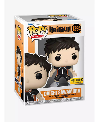 Funko Pop Daichi Sawamura #1394 Hot Topic Haikyu!! Exclusivo