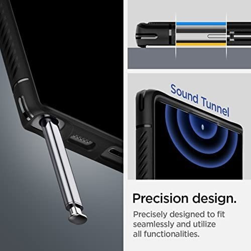 Imagen 6 de 7 de Funda Spigen Rugged Armor Para Galaxy S22 Ultra - Negro