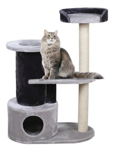 Rascador Gatos Gatito Arbol Torre Juego Felpa Comodo Massimo