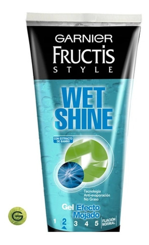 Fructis Style Gel Wet Shine Efecto Mojado 200 Ml