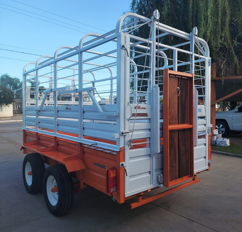 Acoplado Jaula 3.5 Mts Carro Vaquero Desmontable Caballos
