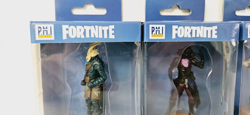 Epic Fortnite 3 Figuras Ragnarok Red Nosed Y Raven Sellos (Usado)