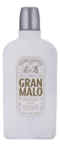 Tequila Gran Malo Horchata - Ml A $307