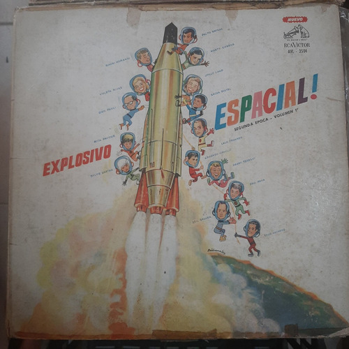 Vinilo Explosivo Espacial Segunda Epoca Vol 1 H Cp2