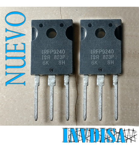 2pza Mosfet Irfp9240 Original 200v 12amp - N U E V O