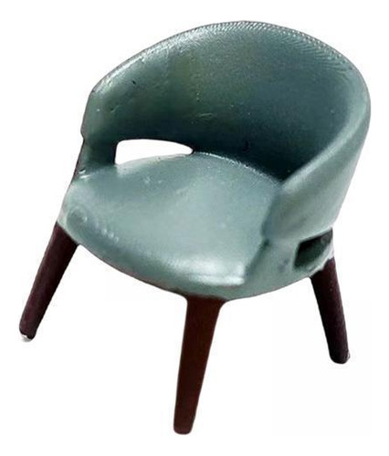 2 Sillón En Miniatura A Escala 1:64 Para Modelos De Gris