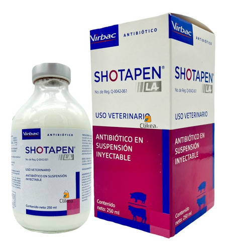 Shotapen La Antibiotico Virbac 250 Ml