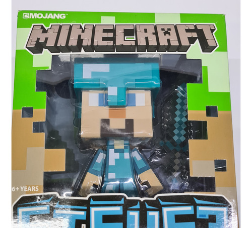 Muñeco Steve Diamond Armor Articulado Nuevo