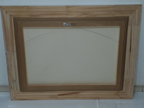 2283 - Wilson Vicente Ast 91x71cm Com Moldura. Corredeira. (Usado)