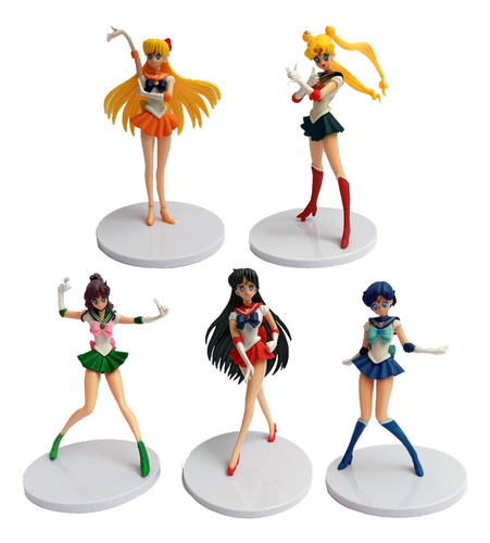 Sailor Moon Set De Figuras Colección Completa Importado