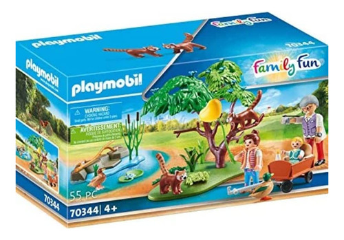 Playmobil Habitat Del Panda Rojo Multicolor  9 8 X 3 7 X 5 