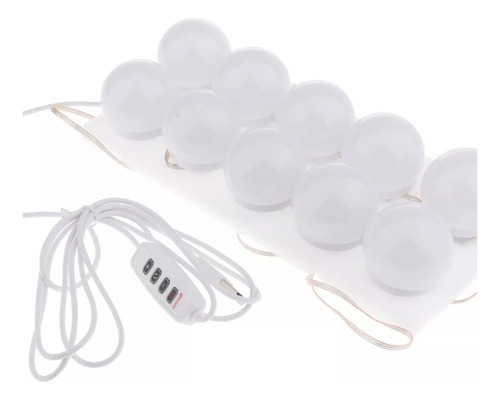 Bombillas Led De Espejo Estilo Vanidad Para Maquillaje