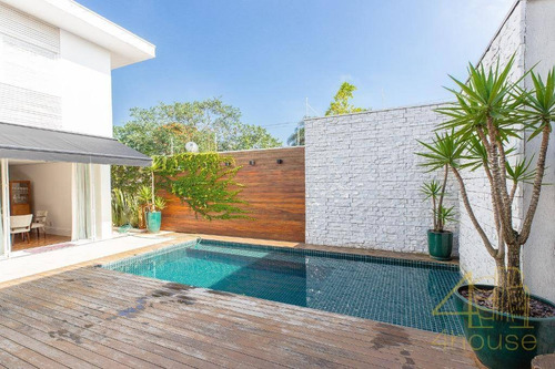 Imagem 4 de 30 de Casa Mobiliada À Venda Na Avenida Itacira. 411 M²,piscina, Área Gourmet, 4 Dormitórios, 2 Suítes E 3 Vagas. Alto Padrão E Fino Acabamento.moema Índios - Ca0560