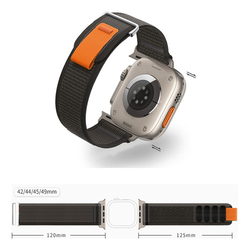 Kakulan Trail Loop Compatible Con Apple Watch Band 42 Mm 44