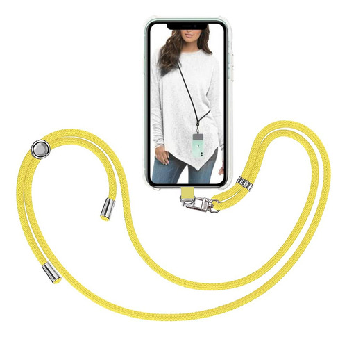 Cuerda Para Celular Universal - Amarillo