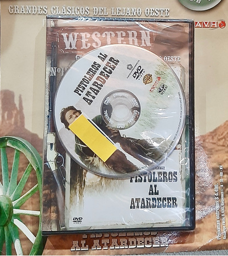 Pistoleros Al Atardecer Dvd Nuevo Original Western 