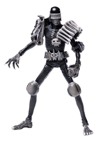 Hiya Toys Judge Dredd: Judge Death Black And White Px - Mini