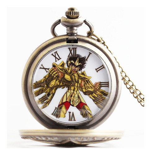 Reloj Collar Coleccionable Caballeros Del Zodiaco Saint Seiy