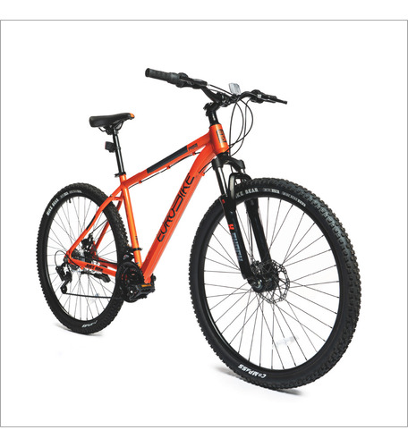 Bicicleta Mtb Eurobike Praga 3.0 Plus Ng R29 M/l Naranja Y Gris