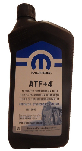 Aceite Atf+4 Mopar Para Transmisión Automática Envío