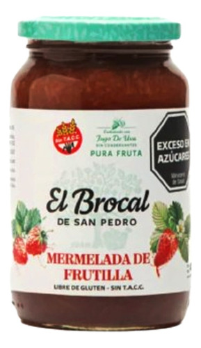 Mermelada Light El Brocal 400g Sabor A Elección Apto Celíaco