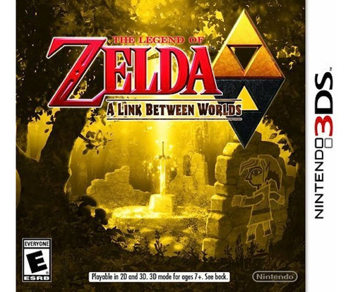 Zelda A Link Between Worlds - Sellado - 3ds 