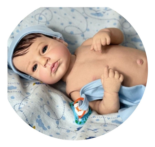 Bebê Reborn Menino Realista Tem Pipi Toma Banho