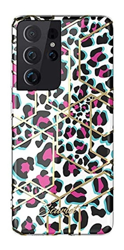 Funda Galaxy Samsung S21 5g Diseño Leopardo Silicona Fina  