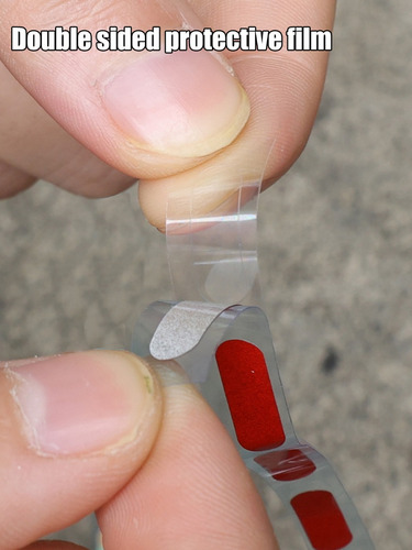 10 Pegatinas Reflectantes Para Coche, Líneas De Bricolaje, D