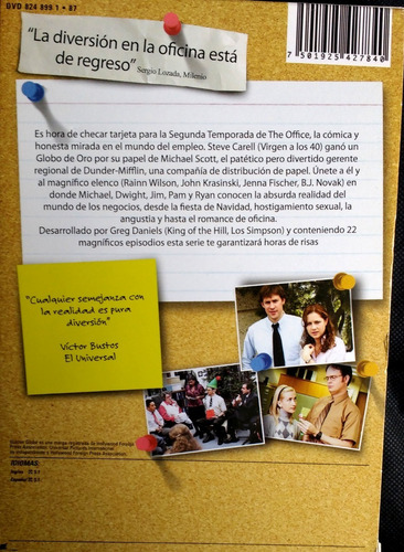The Office La Oficina Temporada 2 | Envío Gratis