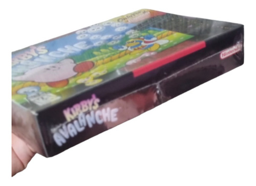 Kirbys Avalanche Game Original Snes Nintendo Lacrado Coleção