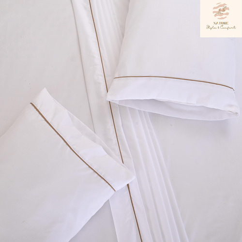 Sábanas 2800 Hilos Extra Suave King Size Color Blanco