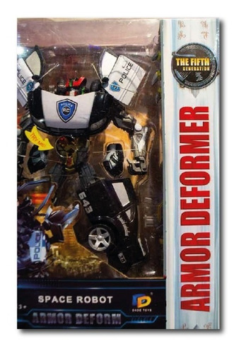 Transformers Robot C/ Luz Y Sonido Completo Accesorios