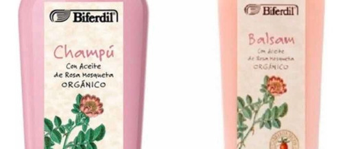 Biferdil Champú + Balsam Rosa Mosqueta Organico X255ml