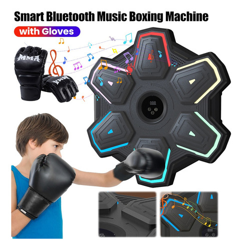 Máquina Inteligente De Boxeo Musical Compatible Con Bluetoot