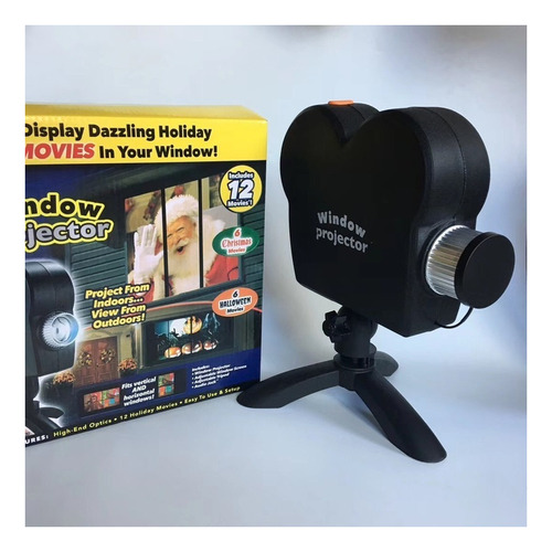 Proyector De Navidad Halloween 12 Películas Mini Proyector D