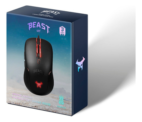 Mouse Gamer Stf Abysmal Arsenal 4 Resolutions Color Negro