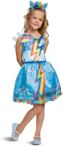Disguise Disfraz De Rainbow Dash My Little Pony Para Niñas, 
