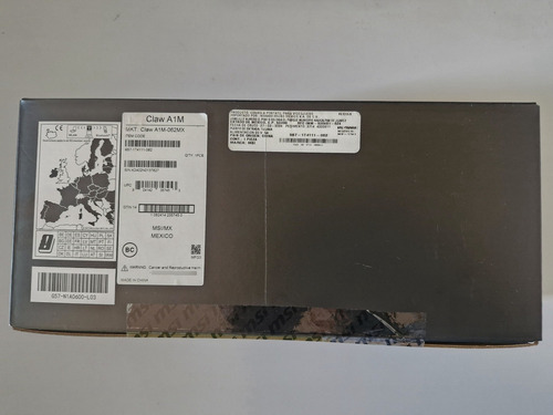 Consola Portatil Msi Claw A1m-062mx Fhd Ram 16gb M.2 512gb Negro