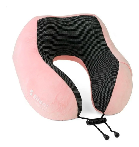 Travesseiro Apoio Encosto De Pescoço Ergonômico Rosa